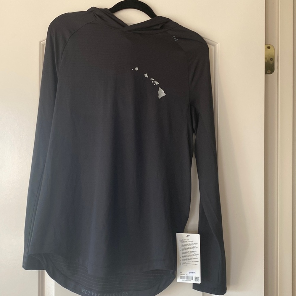 Lululemon Mens Hoodie with Hawaiian Islands Logo (NWT)